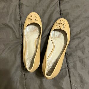 Tory Burch Blonde Lowell wedge